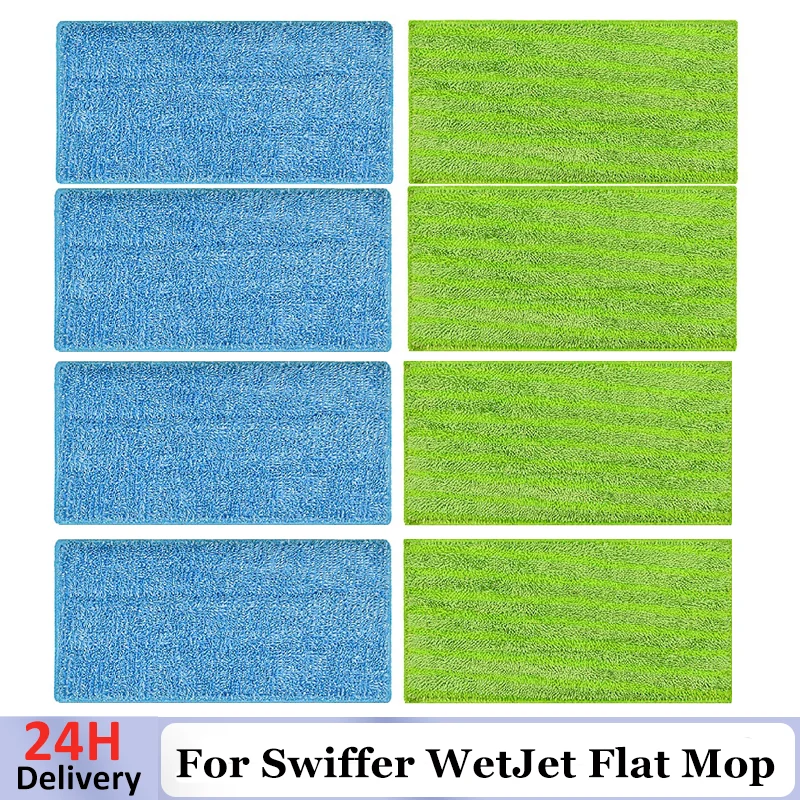 Ткань для швабры из микрофибры Swiffer WetJet сменные подушечки плоской ткань