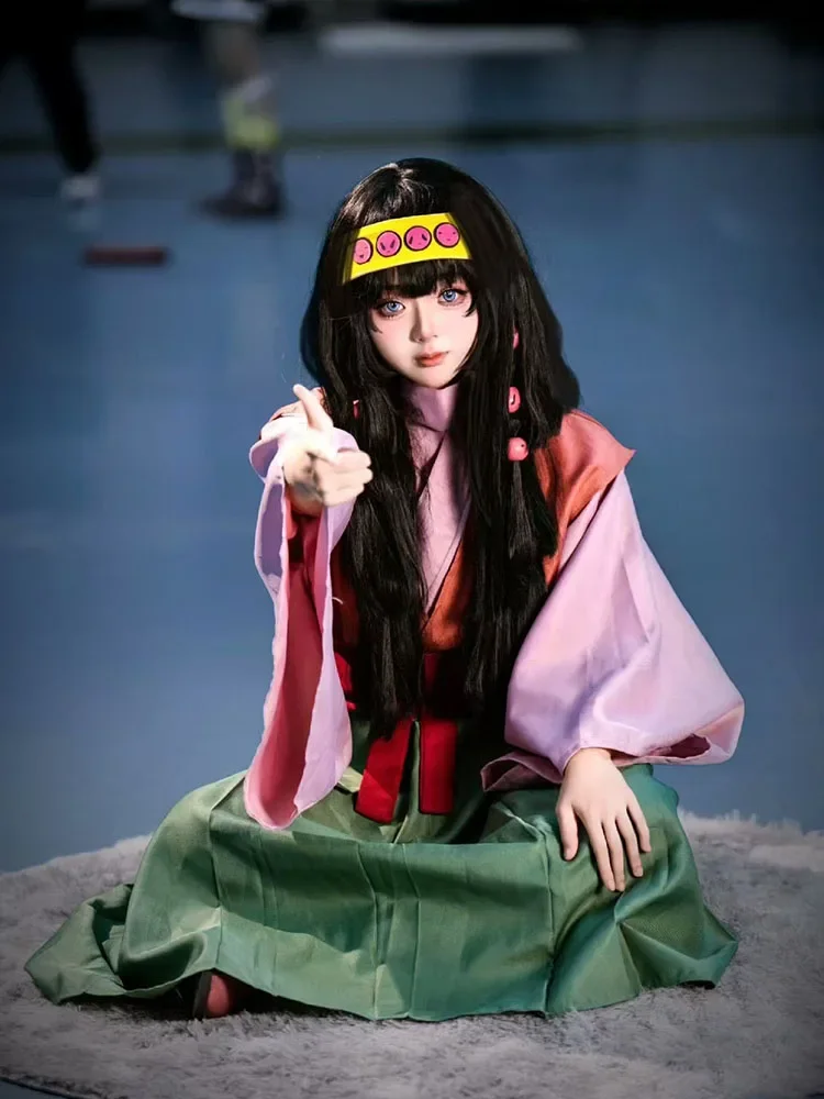 Аниме Alluka Zoldyck Косплей Костюм HUNTER×HUNTER Aruka Zorudikku Парики или Розничные головные