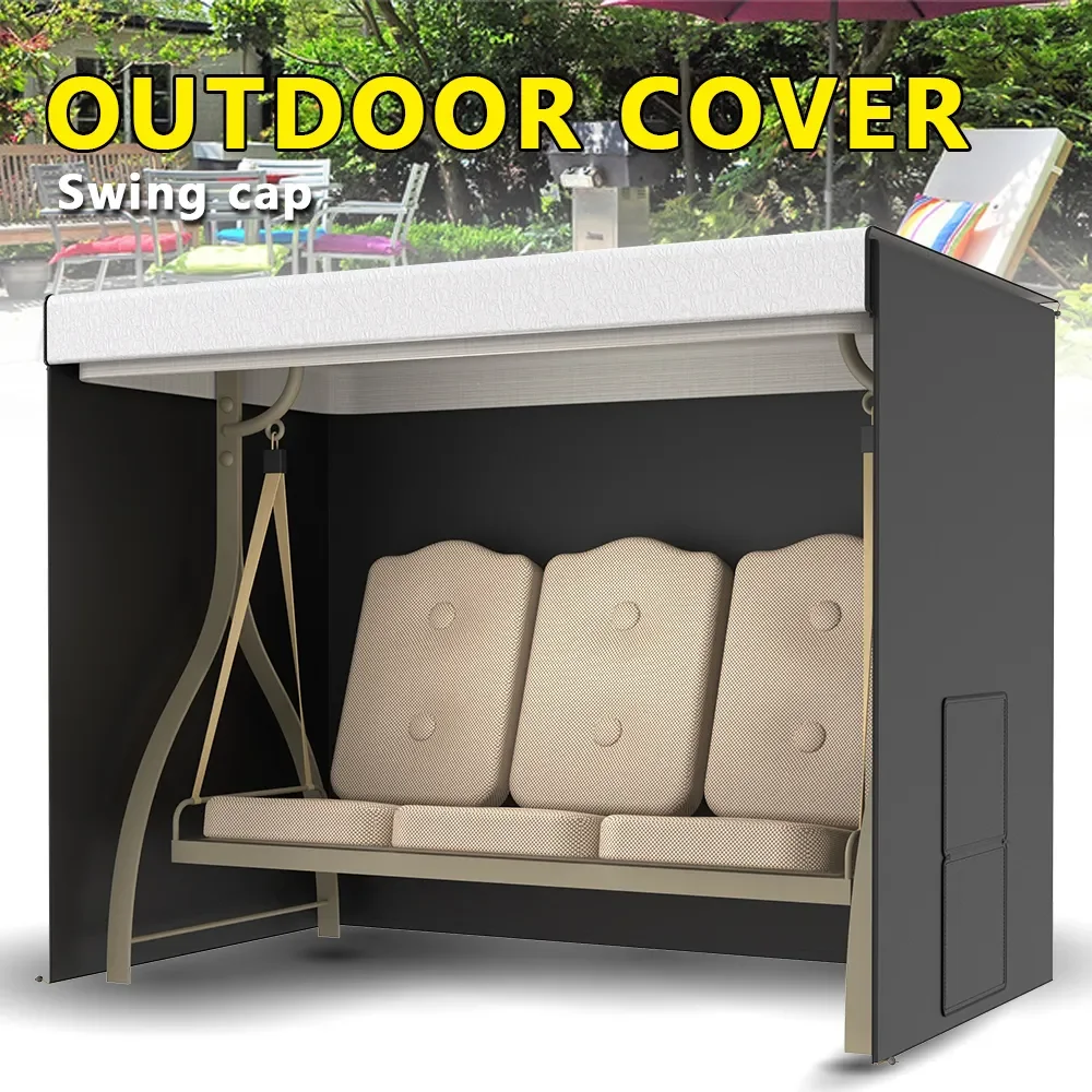 

Swing Cover Anti Dust UV Sun Outdoor Garden 3-Seater Protect Chair Cases Sunscreen Yard Hammock Covers- 156 Characters