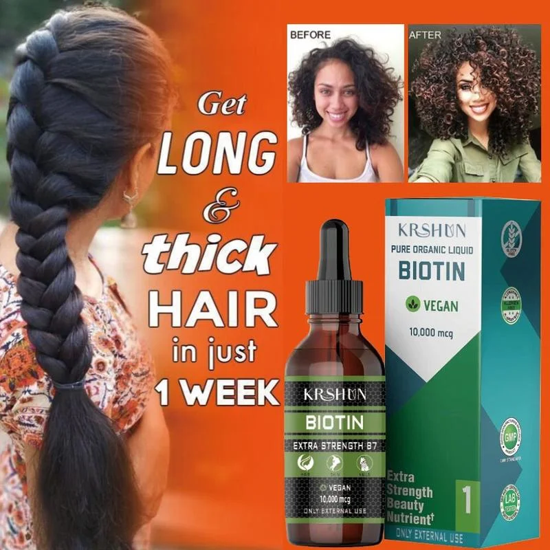 2022 Biotin быстрое масло для роста волос сыворотка восстановления филировка лечение
