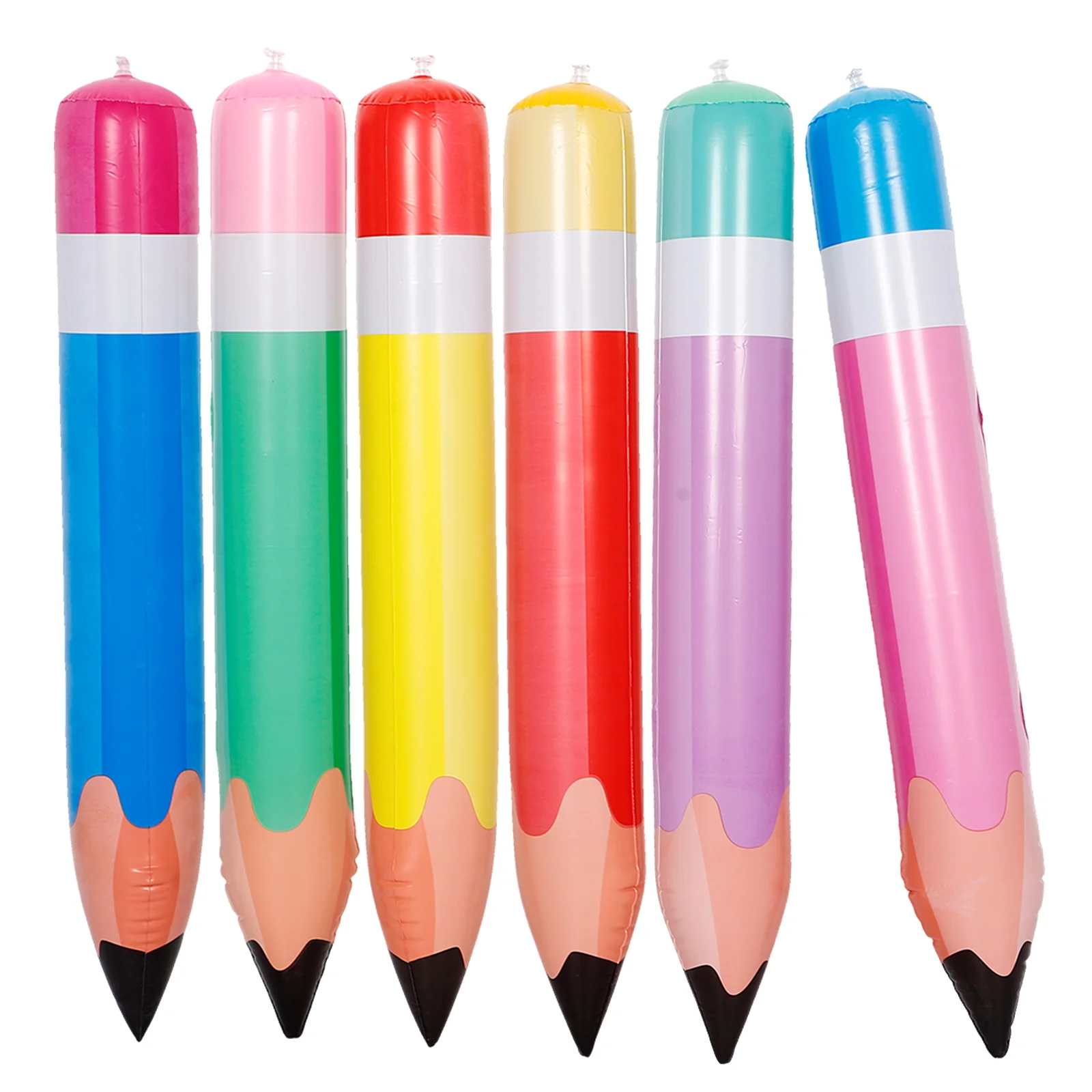 6 шт. надувные игрушки-карандаши для детей большие пастельные мелки Jumbo