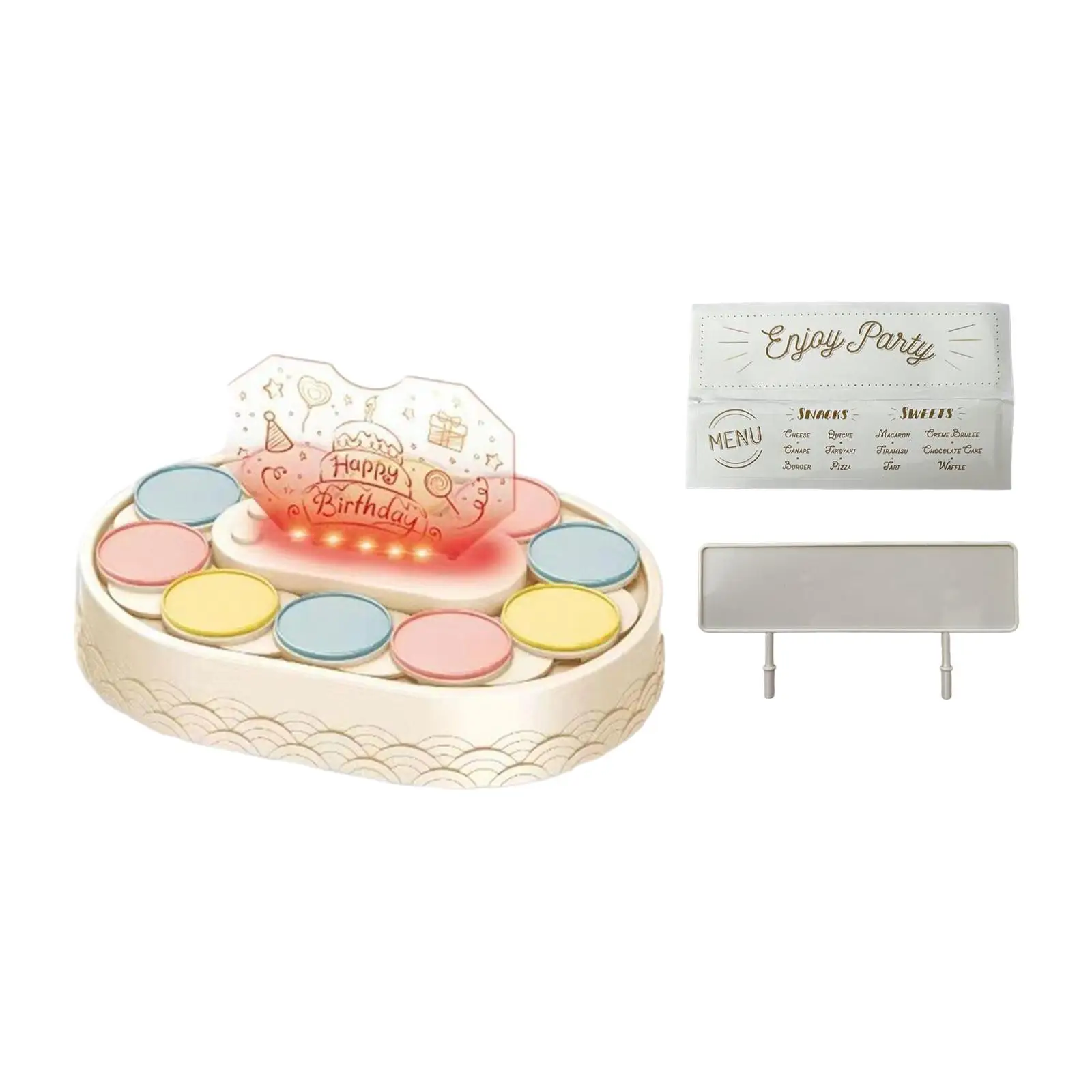 Вращающаяся На 360 Градусов Подставка Для Торта Поднос Суши Музыкант Официант