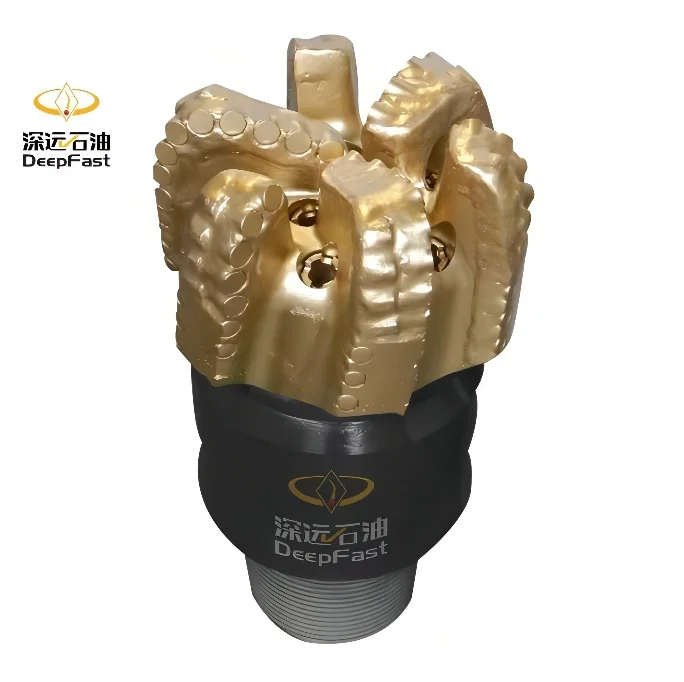 Deepfast 8-1/2&quot DFS 6SP 13 2&quot Сверло PDC со стальным корпусом Специальная конструкция с