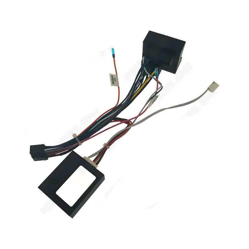 

Автомобильная аудиосистема 16-контактный DVD-плеер адаптер питания с can-шиной для Mercedes-Benz E-Class W211/W220 стерео штекер жгут проводов