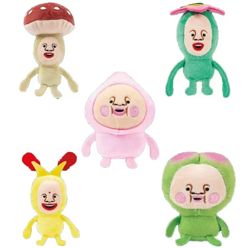 Kawaii Gashapon Капсульная игрушка Персиковая ферма Эльф Гриб Мимическая фигурка Декор