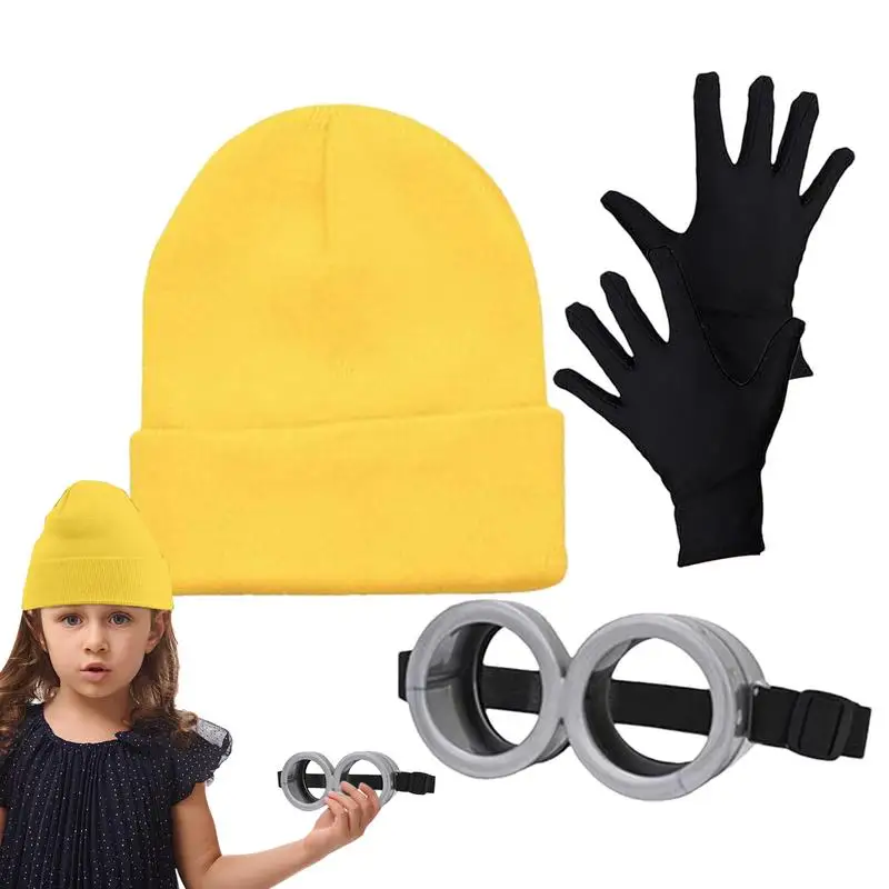 Трикотажные головные уборы с героями мультфильма Миньоны