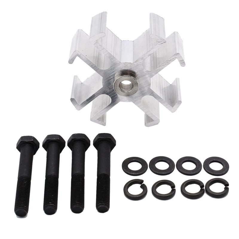 

1 Inch Aluminum Mechanical Fan Spacer Kit For GM Chevy Ford Sbc Bbc 1.0 Inch 1210