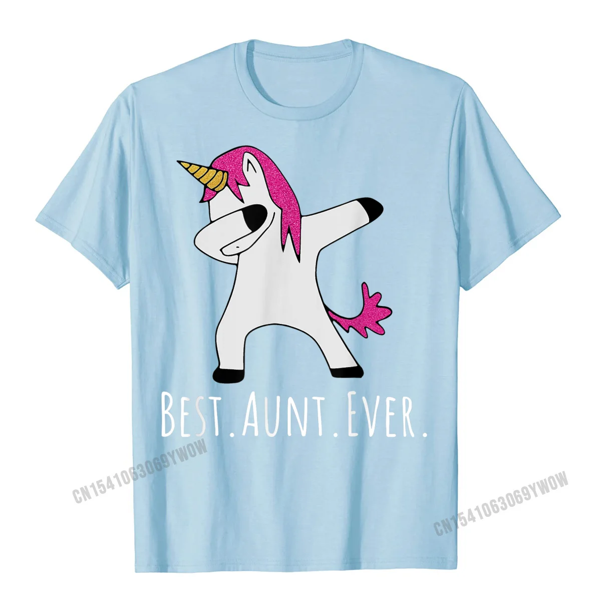 Футболка мужская с принтом единорога из хлопка в стиле Харадзюку |