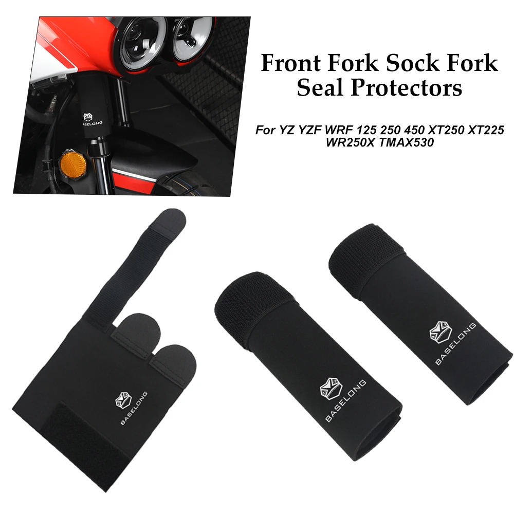 

37-61mm Front Fork Sock Fork Seal Protectors For Yamaha YZ YZF WRF 125 250 450 XT250 XT225 WR250X TMAX530 Motorcycle Accessories