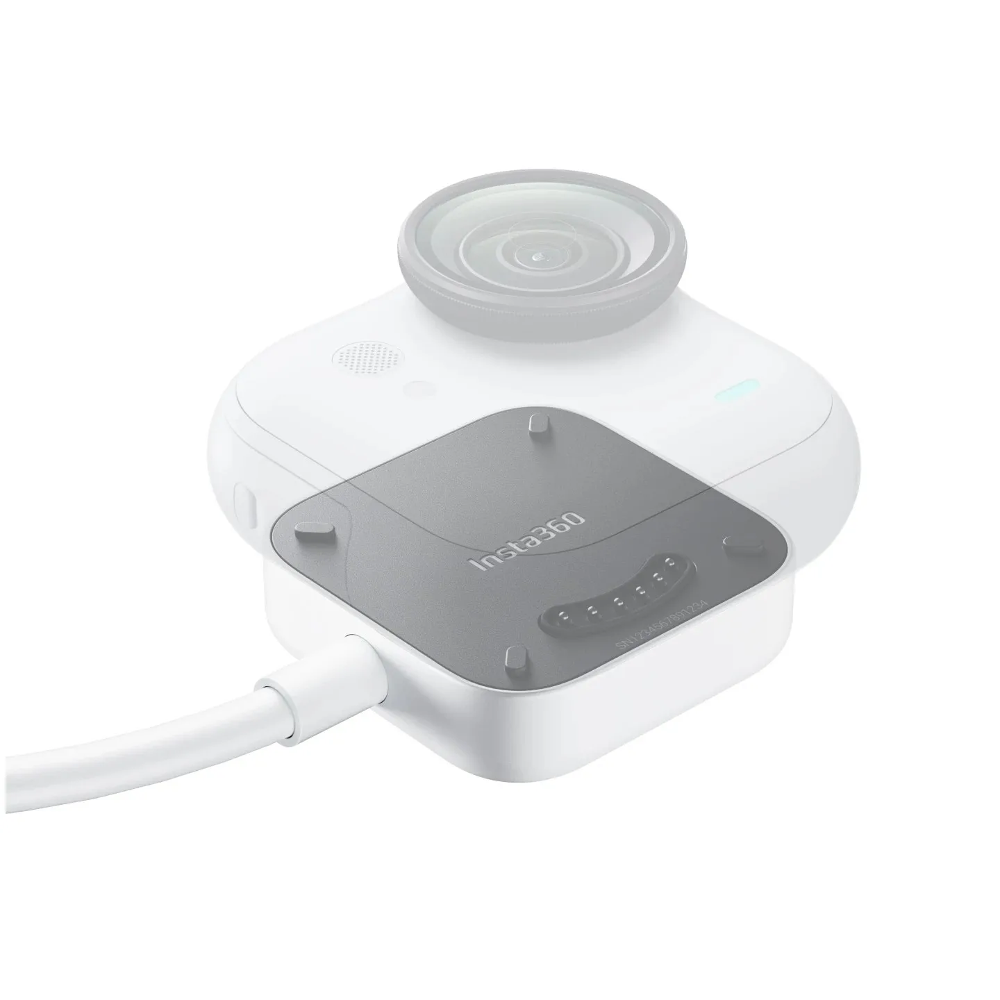 Зарядная база для одиночной камеры Insta360 GO Ultra (art.: 3920db607dee9) - 3920db607dee9