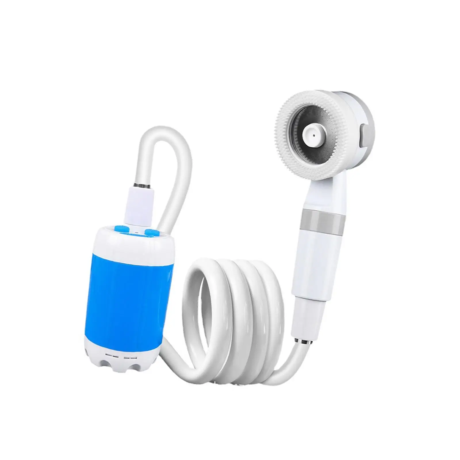 

Портативный уличный душ с регулируемым потоком, походный душевой шкаф с USB-зарядкой для путешествий, пляжа, пешего туризма, очистки домашних питомцев