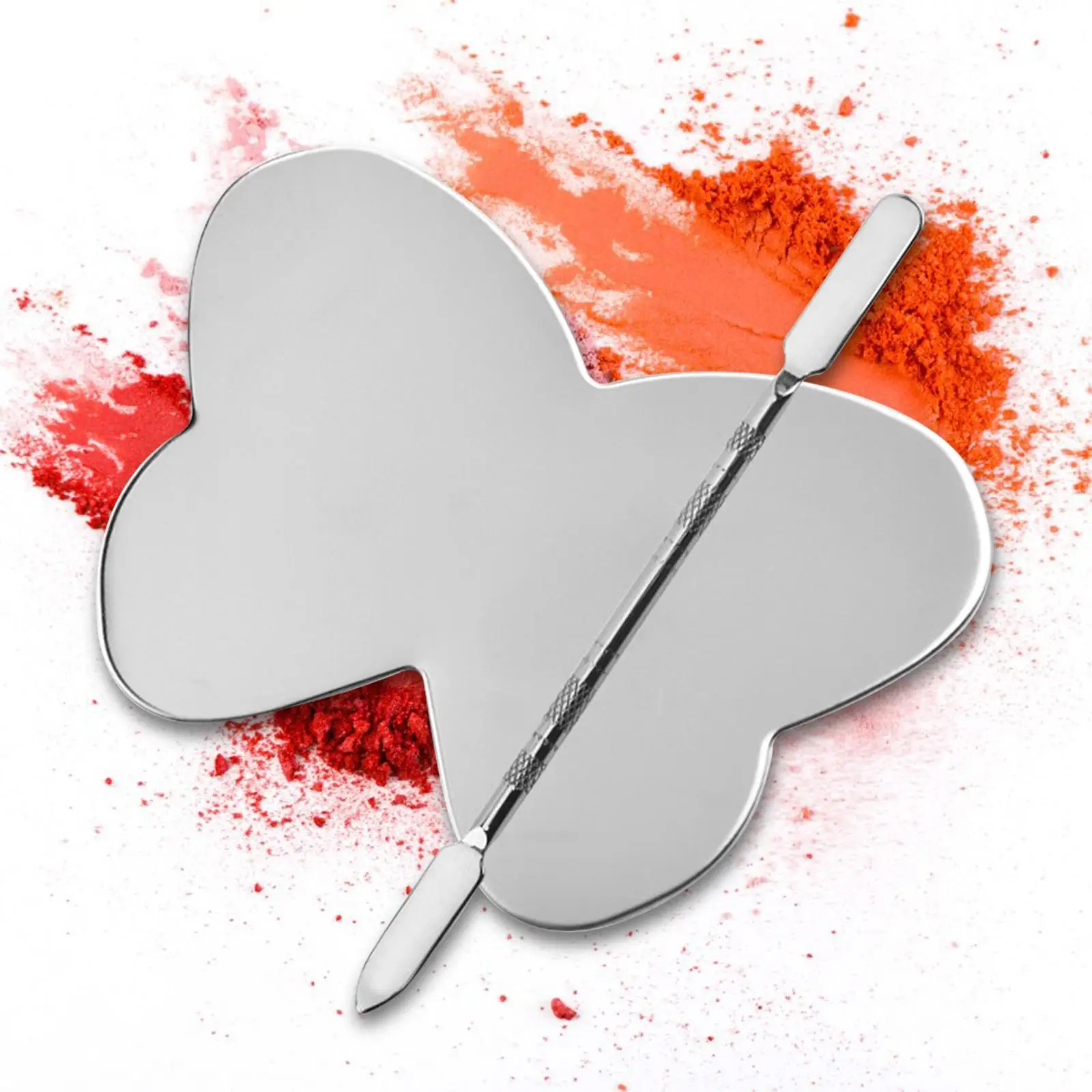 5X палитра для макияжа с кольцом пальцев Женская косметическая Палитра