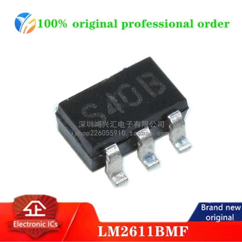 

100% оригинальный импульсный регулятор LM2611BMF LM2611BMFX code S40B SOT-23-5