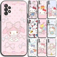 hello kitty cute cat phone cases for xiaomi poco x3 gt pro m3 poco m3 pro x3 nfc x3 mi 11 mi 11 lite back cover funda coque
