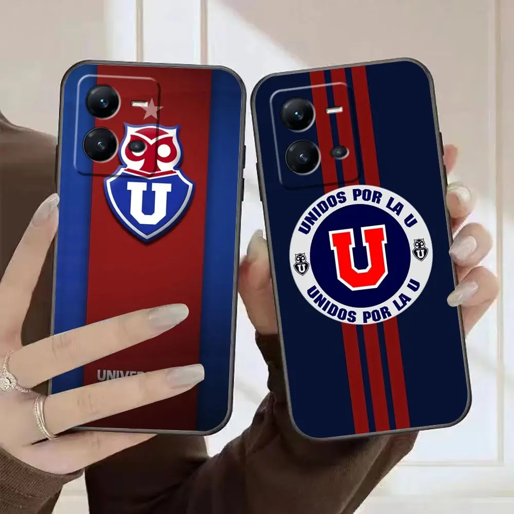 

Case For VIVO X90 X80 X70 X60 X50 X27 X23 X21 Plus V25 V23 V23E V21 V21E V20 V19 Pro 5G Case Para University Of C-Chile Football