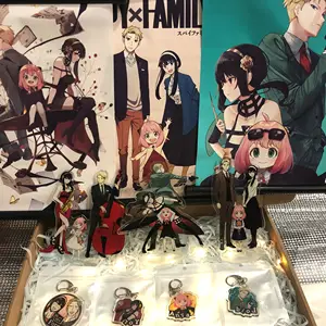 SPY×FAMILY Loid Forger Yor Anya Forger Anime Manga Acrylic Keychain Stand Figure Poster Gift box Surprise Birthday Gifts Mystery