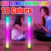 rgb music sound control light led colorful ambient lamp smart desktop atmosphere light pickup rhythm night light usb selfie lamp