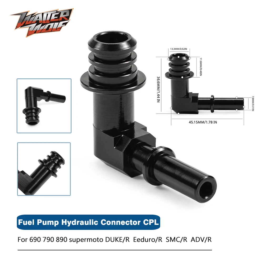 

Гидравлический разъем топливного насоса CPL для 690 790 890 supermoto Duke Eeduro SMC R ADV R, разъем масляной трубы, аксессуары для мотоциклов