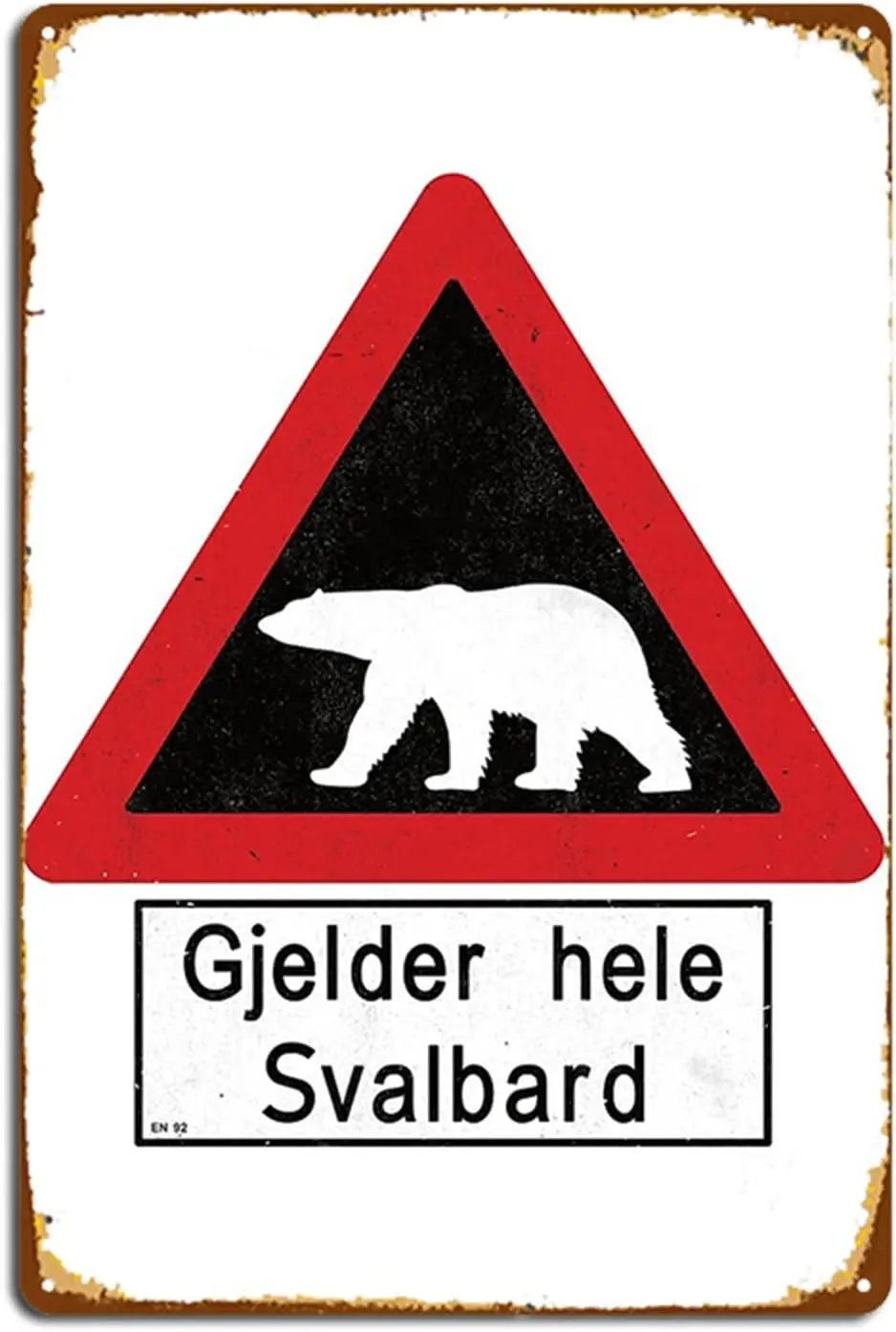 Gjelder 02 Svlbrd Vntge Metl Tn Wrnng Sgn Wll Декор Ретро Plques Gft для Frmhouse Home Hngng Decorn 812 nch