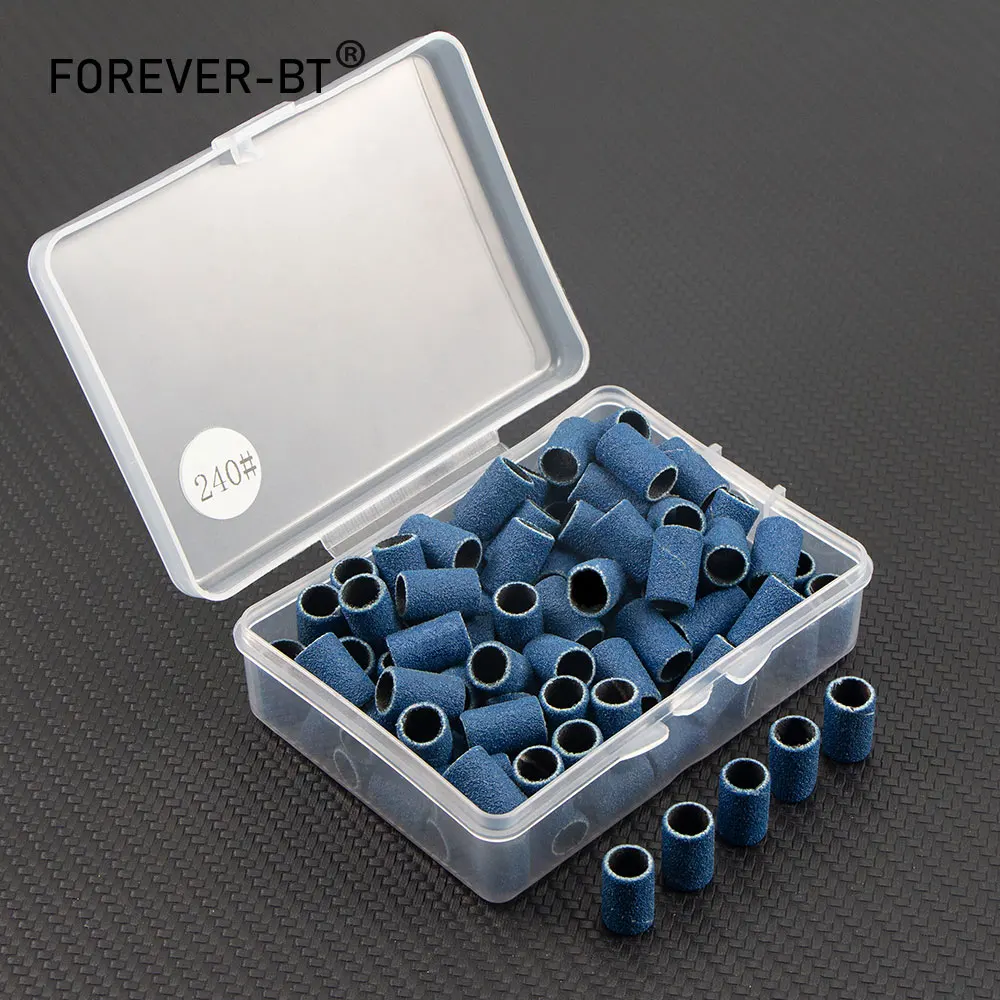 100 Шт. Сверла Для Ногтей Из Нержавеющей Стали Акриловых Электрическая Машина