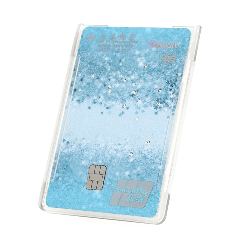 

2PCS Brand New Card Holder For Windshield Glass Tag Durable ID IC Card Sleeve