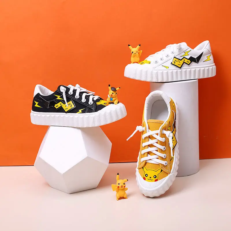 Детские демисезонные кроссовки для девочек Pikachu |