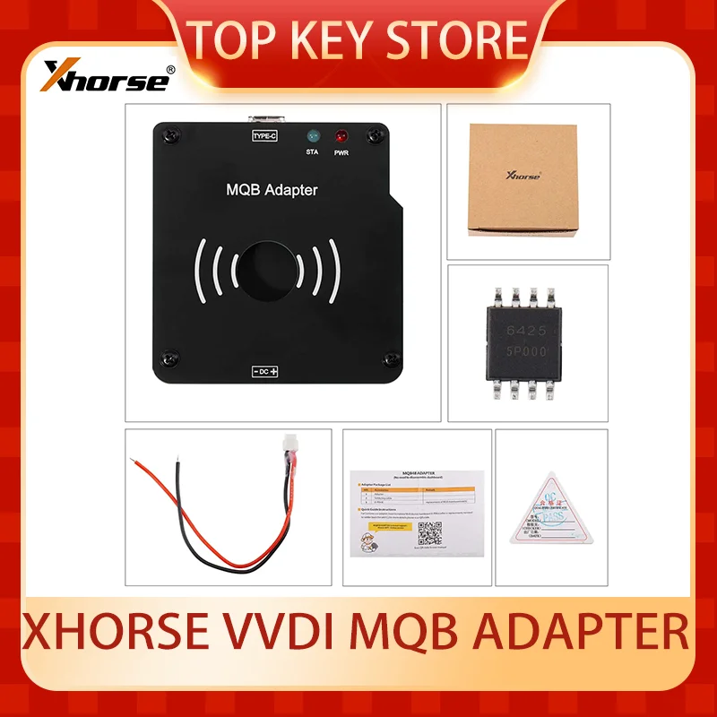 Фото Адаптер Xhorse XDMQBAGL VVDI MQB, адаптер MQB48, для добавления ключей в системы MQB, совместим с VVDI MLB TOOL, XDMLB0, VVDI2, VVDI KEY TOOL PLUS. №1
