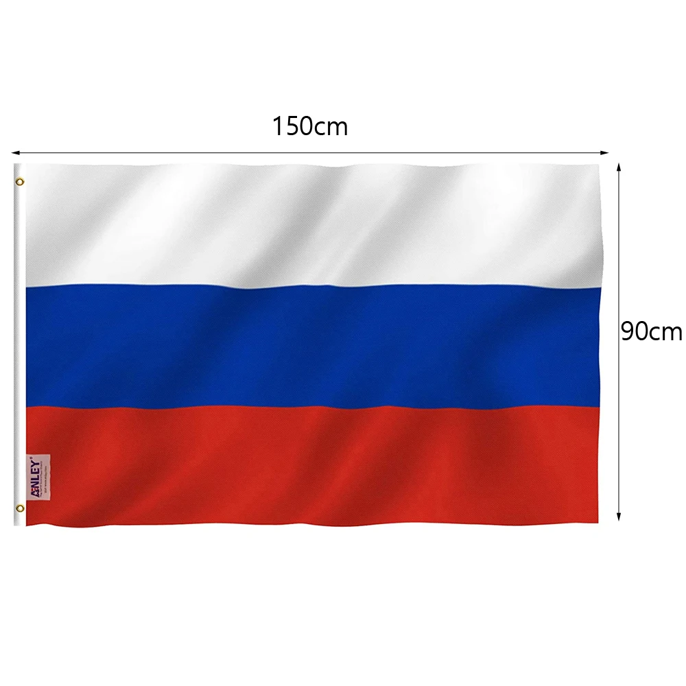 90*150 см белый синий красный российский флаг Российской Федерации рус Флаг