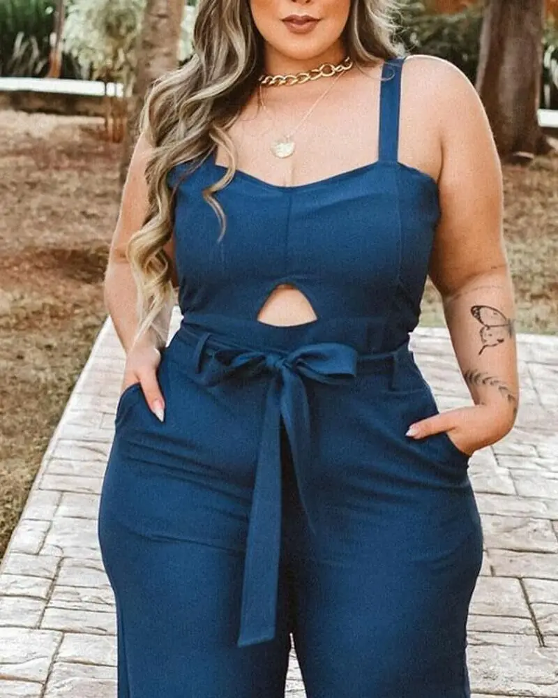 

Комбинезон женский джинсовый с широкими штанинами, свободного покроя