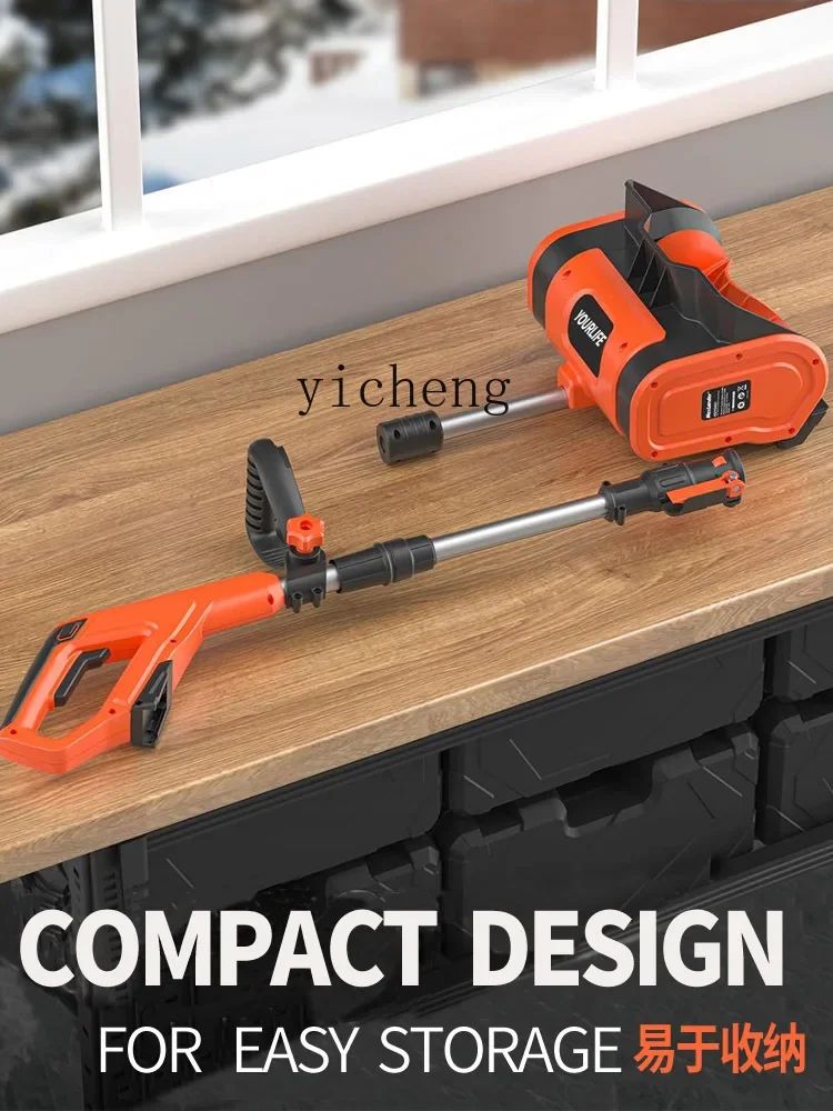 ZK электрический ручной толкатель снега маленькая школа дорога очистка артефакт