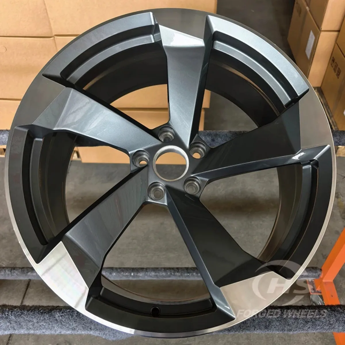 Фото Кованые диски JT HS Bronze 18, 19, 20 дюймов, 5x112, OEM-производства, для M4 G82, CS, CSL, M 530, G80, X3, G81, G83. №3