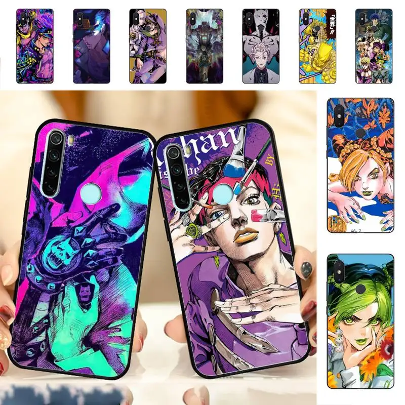 

JoJo Bizarre Adventur time Phone Case for Redmi Note 8 7 9 4 6 pro max T X 5A 3 10 lite pro