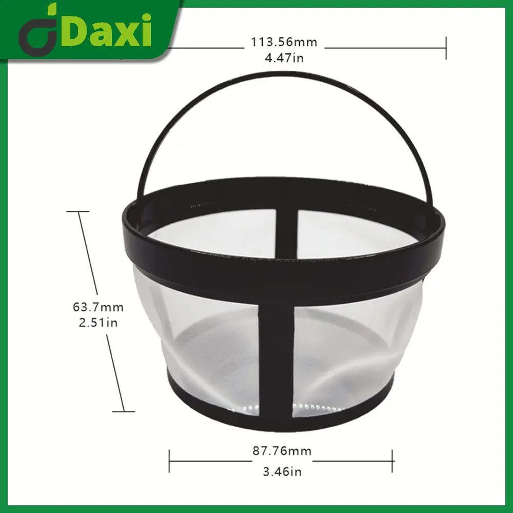 

Hand Brewed Coffee Reusable Basket Portable Handle Filter Screen Household Washable Purification Filter Coffee Tools Nylon Mesh