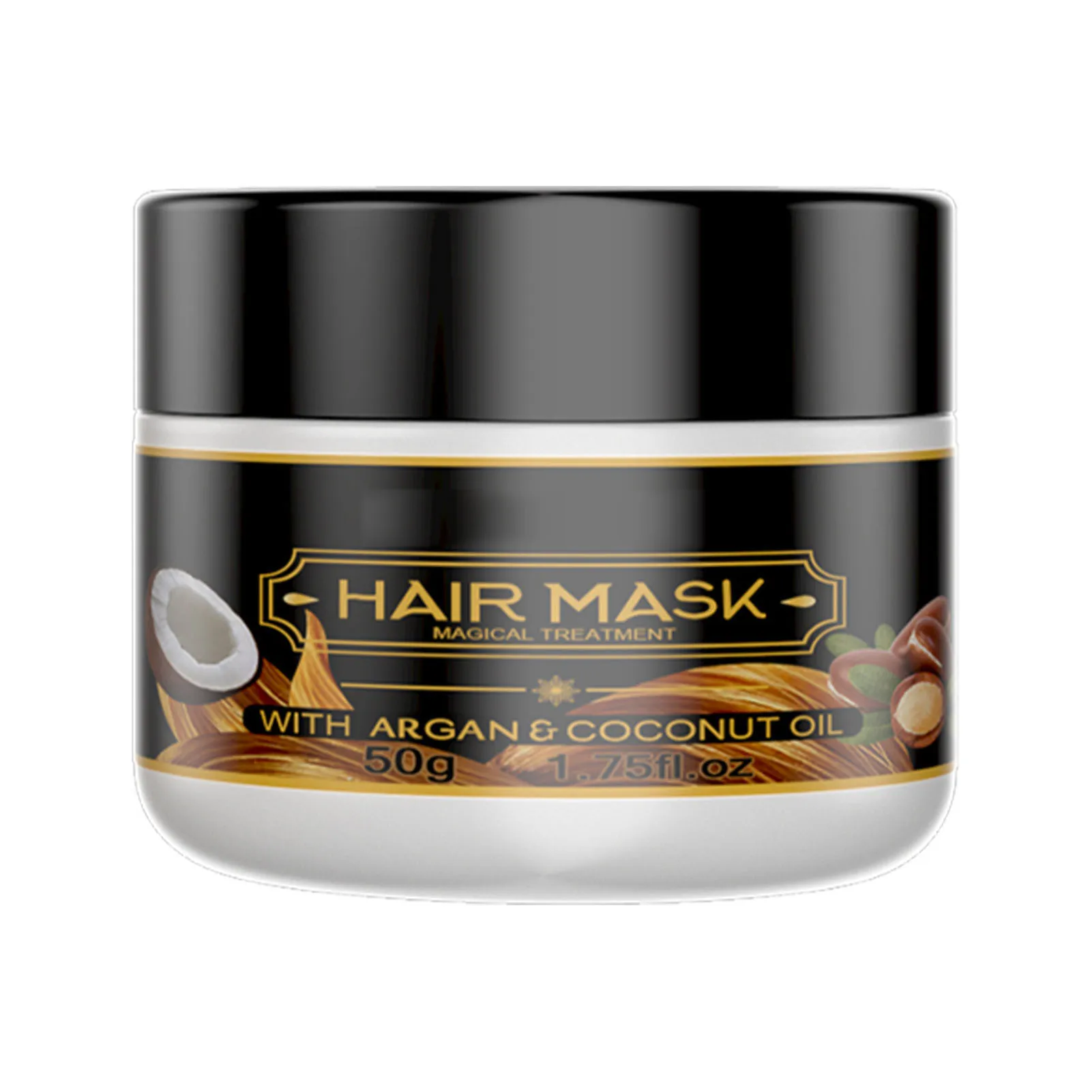 Кокосы масло волос Masque кудрявые волосы ремонт повреждения корни для всех типов