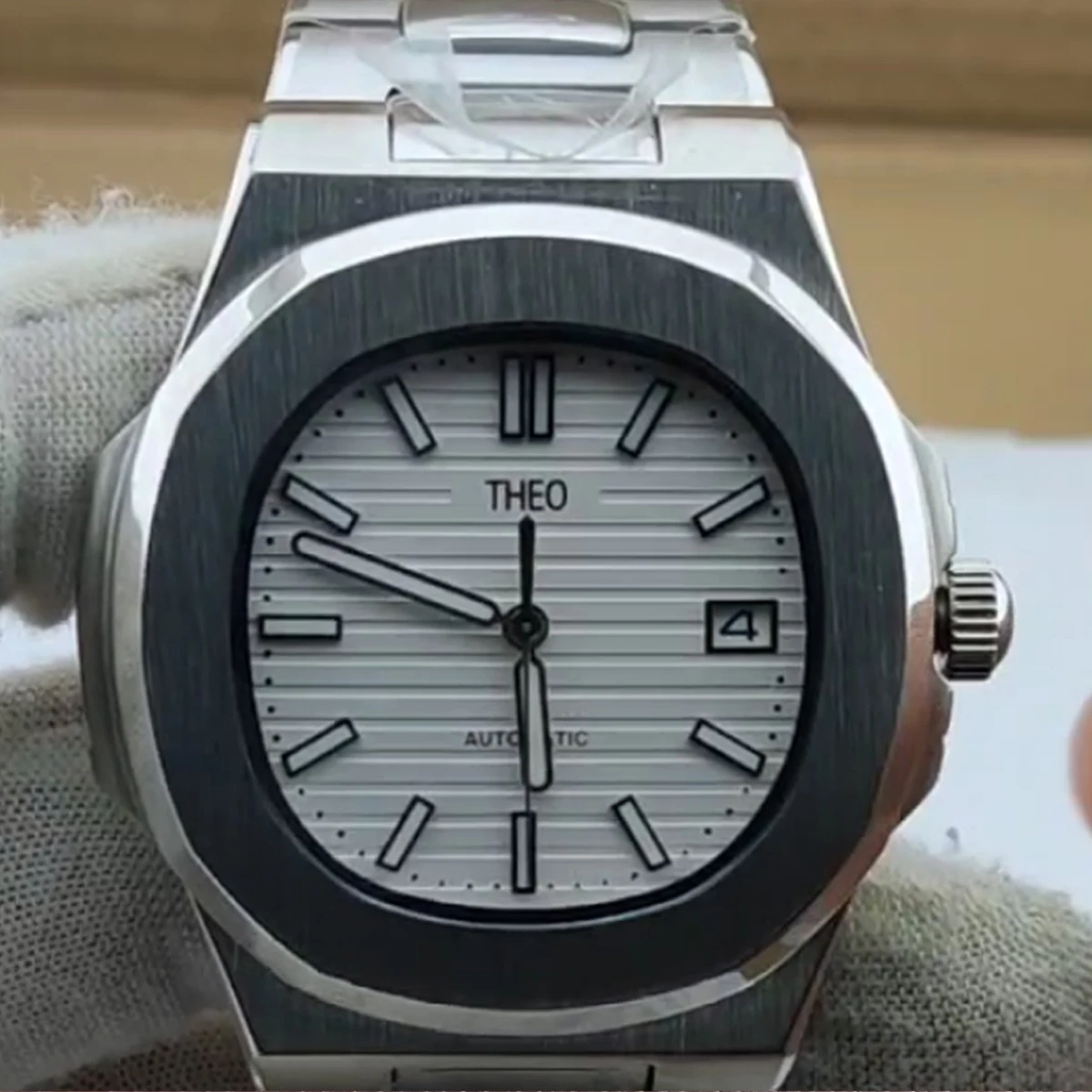 Чехол для часов nh35 41 мм чехол NH35 циферблат стрелки с логотипом на заказ часы Miyota