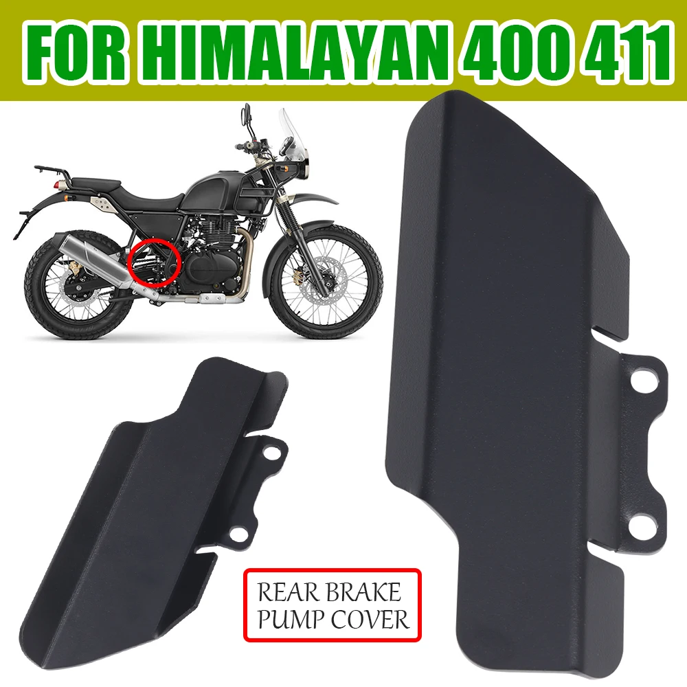 

For Royal Enfield Himalayan 400 411 Motorcycle Accessories Rear Master Cylinder Guard Protection Brake Cover Cap Spare Parts