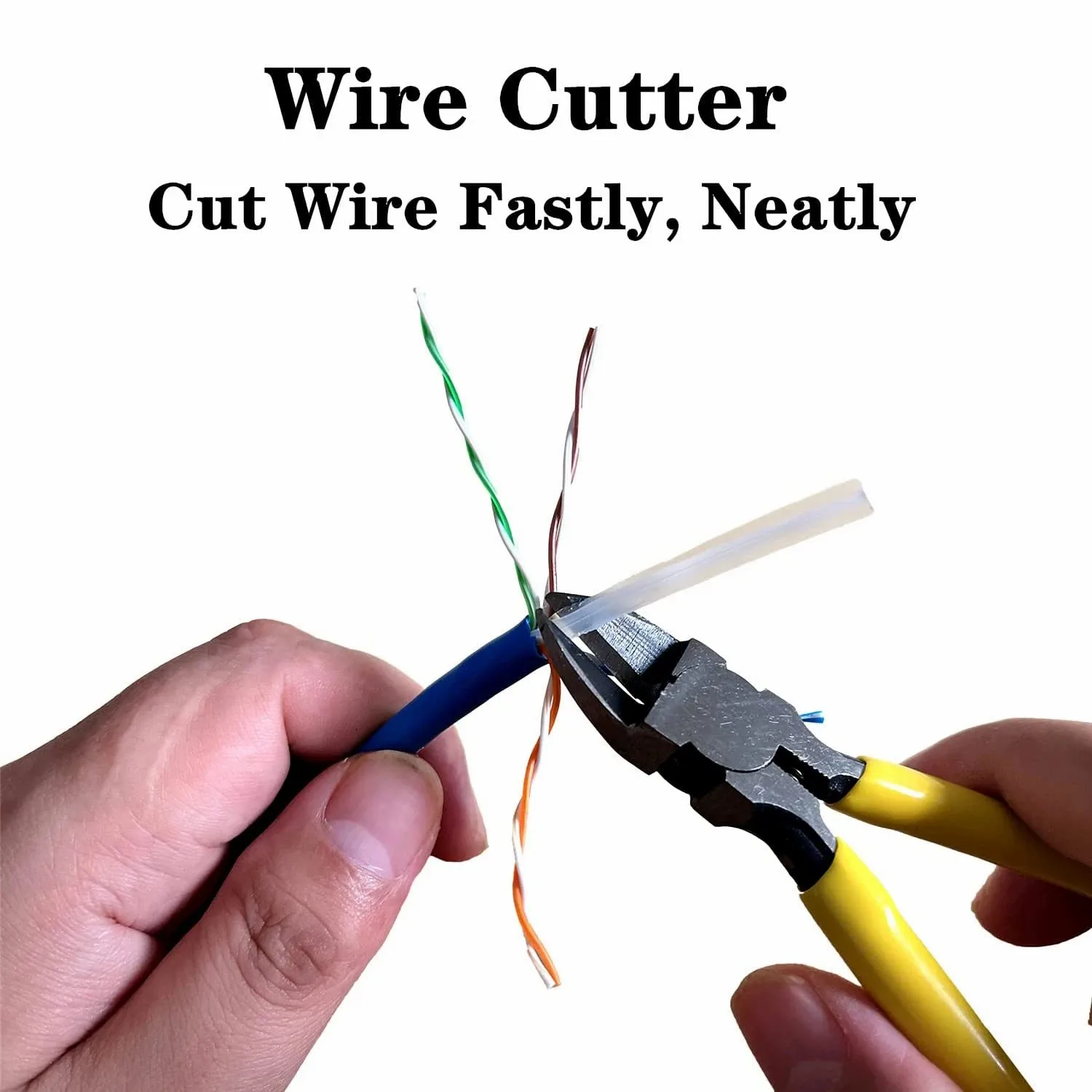 Обжимной инструмент WoeoW Rj45 комплект обжимных инструментов Cat6 Cat6A Cat5 Cat5e Ethernet с 8P/6P