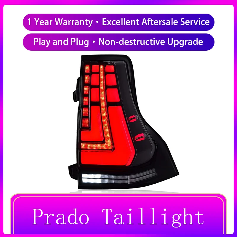 Автомобильная фара для Toyota Prado 2010-2021 LC150 пара задних фонарей Модифицированная