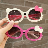 sanrioed hello kitty anime fashion photo glasses props sunglasses student girls cute cartoon sunglasses sunshade mirror gifts