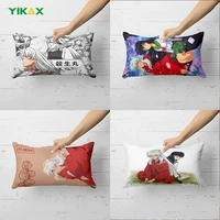 inuyasha anime character cushions decorative pillows for sofa pillowcase 45x45cm bedroom office living room cushion cover 50x50