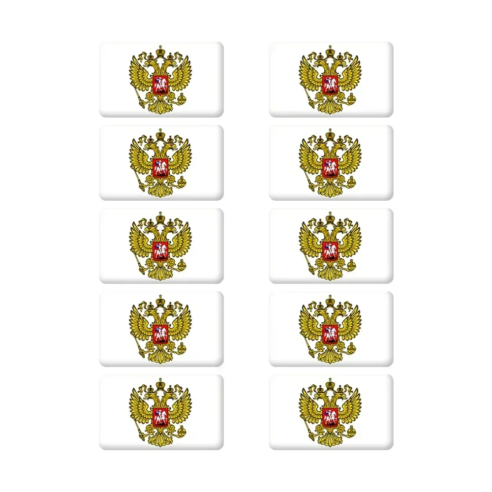 

10 шт. эпоксидная смола США Соединенные Штаты наклейка для интерьера автомобиля для Ford Focus Edge Explorer Fusion Mustang наклейка с изображением флагов Fiesta Badge