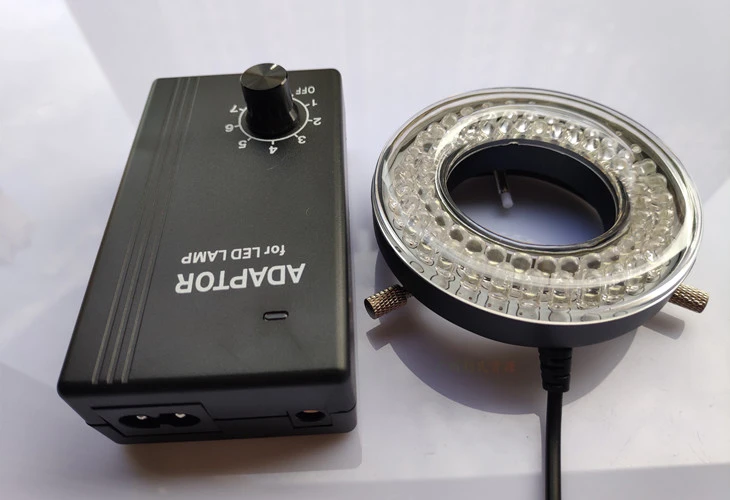 

Microscope Ring Light Source, LED Light, Industrial Camera Light Source, CCD Vision Light Source, Inner Diameter 45/62mm