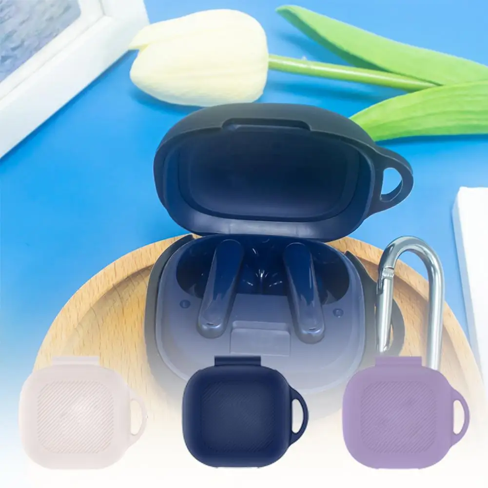 Силиконовый чехол для наушников Anker Soundcore P40i с защитой от падения и пыли зарядным