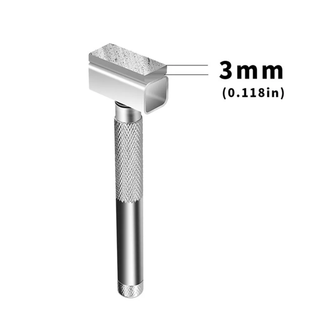 

1 Pcs Handheld Grinding Wheel Dressing Tool Thickening Grinding Layer Metal Grinder Stone For Metal Polishing Grinding Tools
