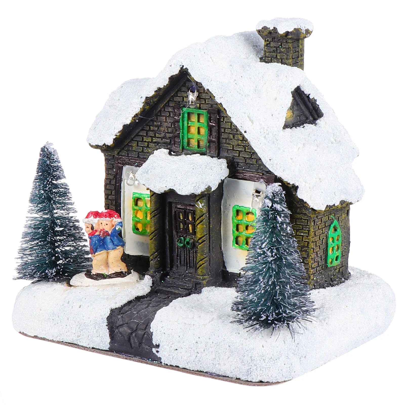 

Рождественские светильники для дома, декоративные светильники, фигурки, настольные светильники для церкви, светящиеся деревянные светильн...