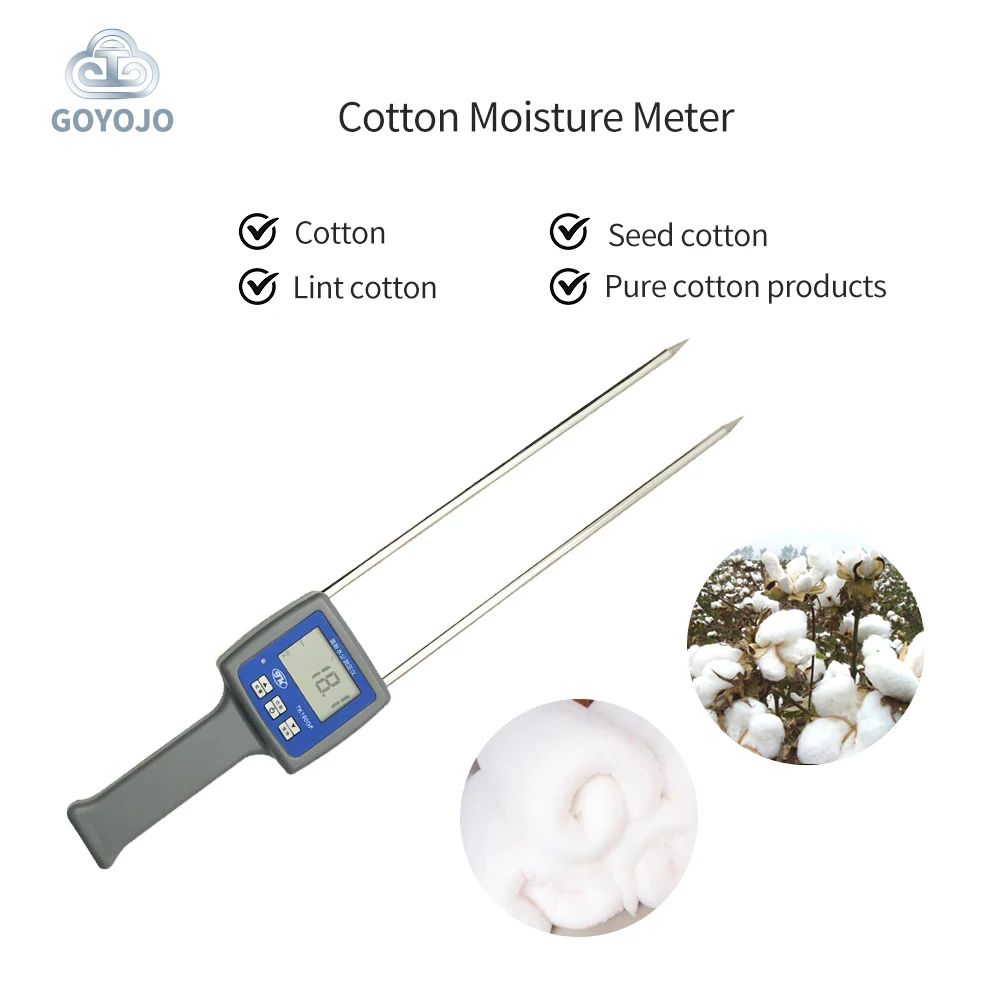 

Cotton Moisture Meter For Lint Seed Fabrics And Other Industries TK100C