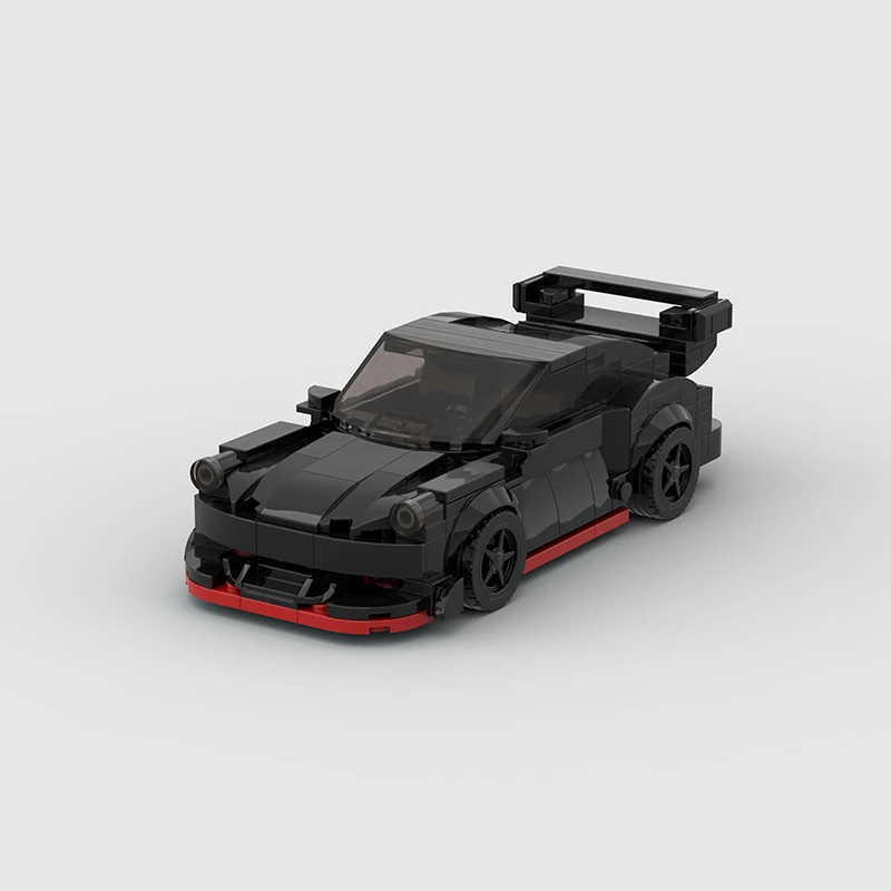 

321 шт. MOC автомобиль скоростные чемпионы супер-гонки F1 модель автомобиля строительный блок гоночный Кирпич Игрушка Рождество День Благодарения подарок город