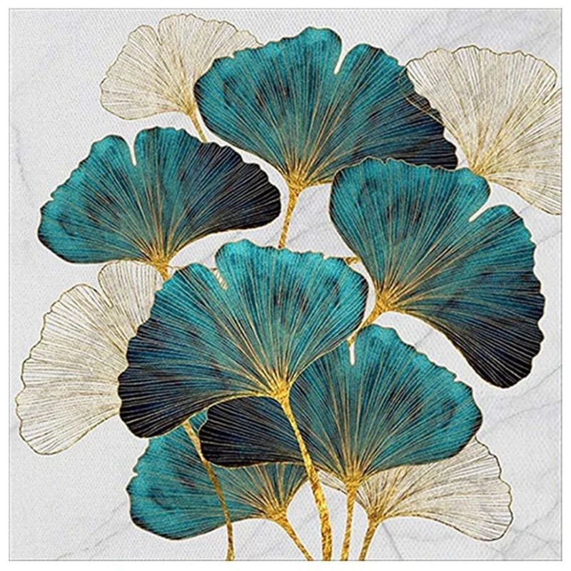 

Набор для алмазной вышивки «сделай сам», изысканная круглая картина с рисунком зеленого лотоса