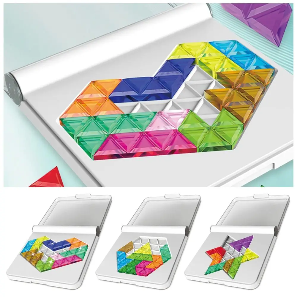 Красочный конструктор-пазл для детей Подарочный 3D-пазл развивающая игра 60