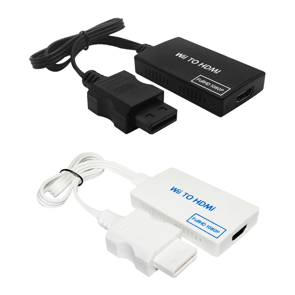 

Wii to HDMI-Compatible Converter Adapter with 3.5mm Audio Jack for HDTV Monitor Display Projector